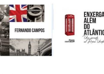 Jornalista Fernando Campos lança livro “Enxergando além do Atlântico” em drive-thru