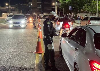 Operação Lei Seca autua 87 motoristas por embriaguez ao volante em Natal