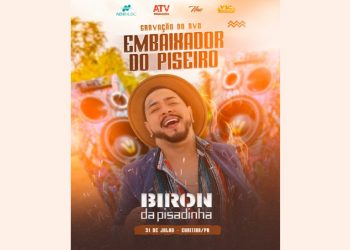 Biron, o Embaixador da Pisadinha, vai gravar DVD ao vivo