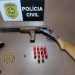 Polícia Civil apreende material bélico em continuação à Operação SETH