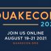 Quakecon at Home: evento deste ano será totalmente online e acontecerá em agosto