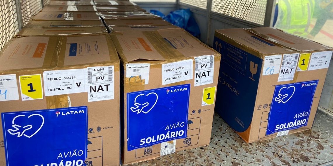 Sesap recebe nova carga de vacinas da Pfizer