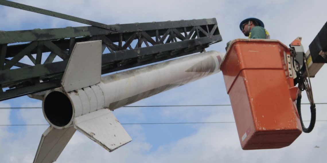 Prefeitura de Parnamirim revitaliza acervo externo da Barreira do Inferno