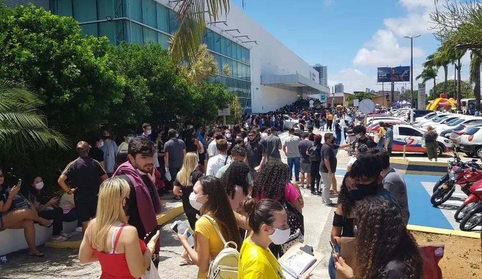 No primeiro dia do Enem 2021, RN tem menor percentual de ausentes do país