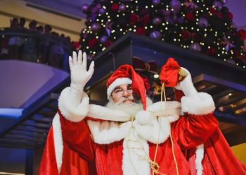 Papai Noel retorna de forma presencial aos shoppings de Natal