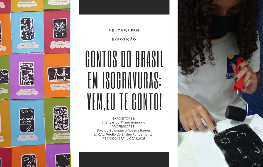 NEI realiza exposição de contos baseada em obra de Câmara Cascudo