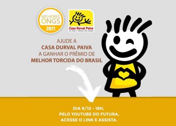 Casa Durval Paiva concorre a Melhor Ong do Brasil em 2021