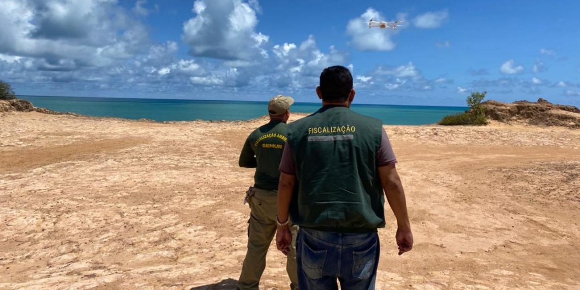 Parnamirim: Semur realiza vistoria periódica em área de falésias