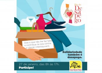 Casa Durval Paiva promove Dia do Desapego nesta quinta-feira