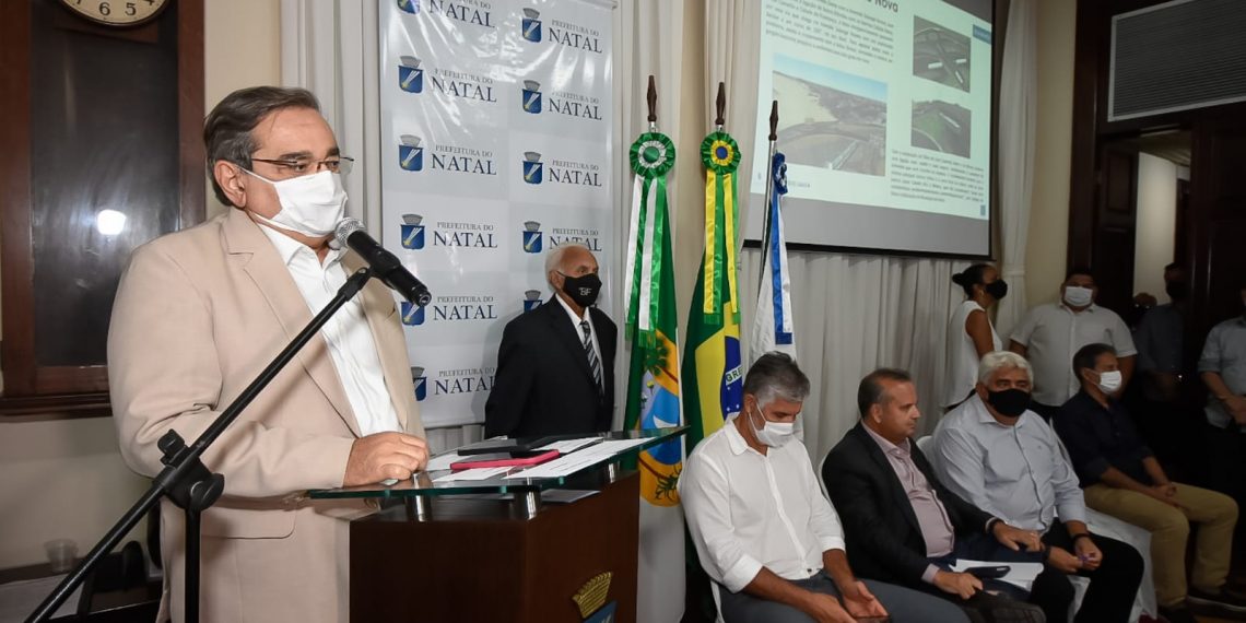 Prefeitura de Natal e MDR celebram convênio de R$ 97,2 milhões para mobilidade e drenagem em Natal