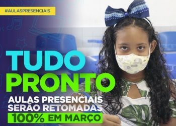 Parnamirim retorna com aulas 100% presenciais em março