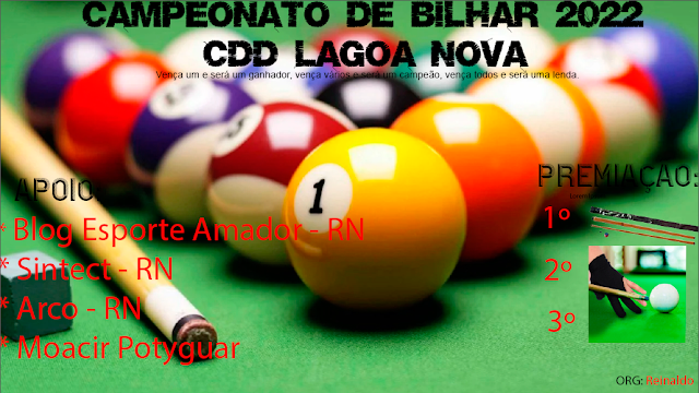 Carteiros promovem segundo Campeonato de Bilhar