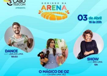 Domingo na Arena retorna esse domingo (03)