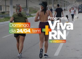 Viva+RN Via Costeira acontece neste domingo (24)