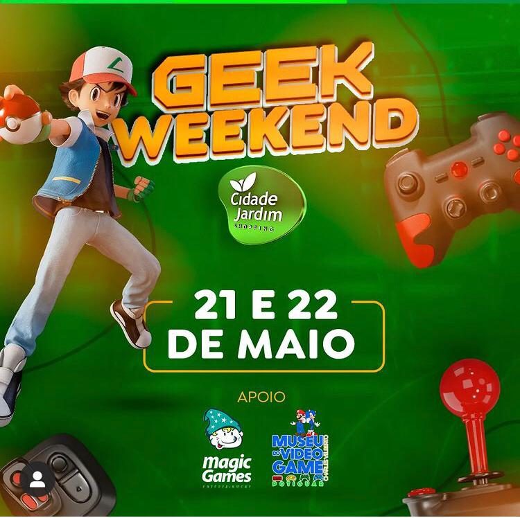 Semana do Orgulho Nerd no Cidade Jardim com exposição do Museu do Videogame Potiguar