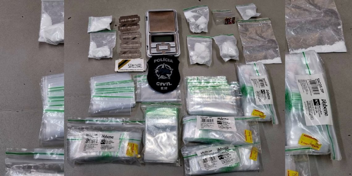 Polícia Civil apreende drogas em Santa Cruz