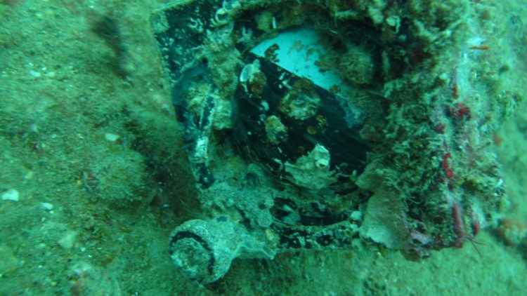 Acervo do CCTV recebe imagem de Xavante naufragado no litoral de Parnamirim