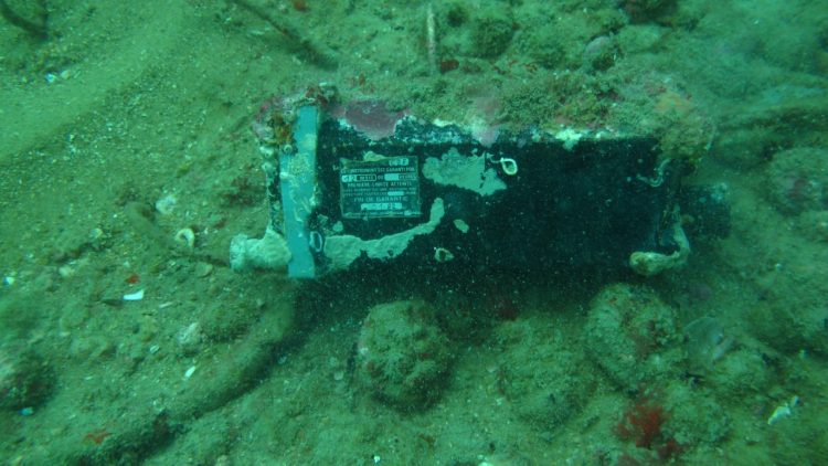 Acervo do CCTV recebe imagem de Xavante naufragado no litoral de Parnamirim