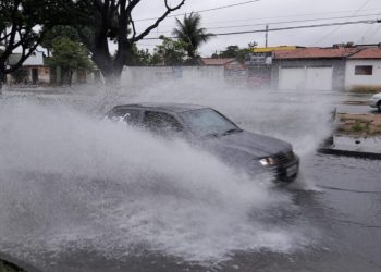 Pontos de alagamento são registrados em Natal na manhã desta quarta; confira locais