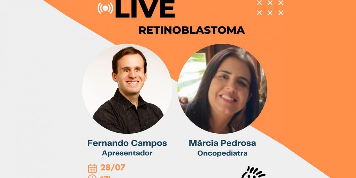 Casa Durval Paiva promove live sobre sinais e sintomas do Retinoblastoma