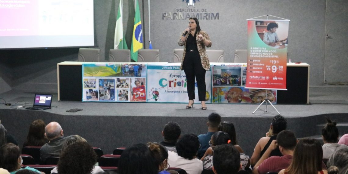 Parnamirim: Jornada Pedagógica 2022 retrata Aprendizagem Criativa