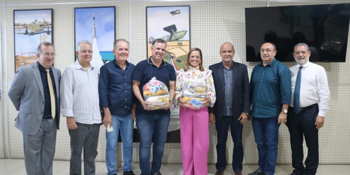 Associação de Supermercados do RN faz doações para atingidos pelas chuvas em Parnamirim