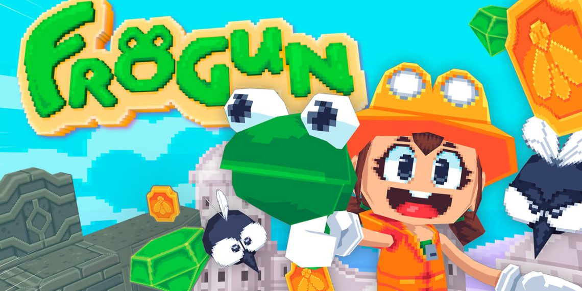 Análise: Frogun (Switch) é um jogo de plataforma tridimensional com raízes clássicas