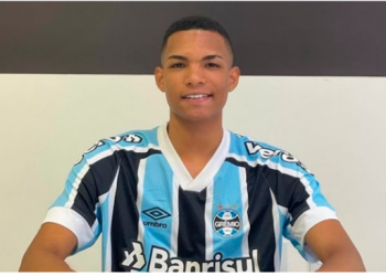 Volante de São Gonçalo é uma promessa do Grêmio