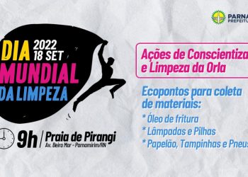Dia Mundial da Limpeza: Confira a programação para o domingo, 18, em Pirangi