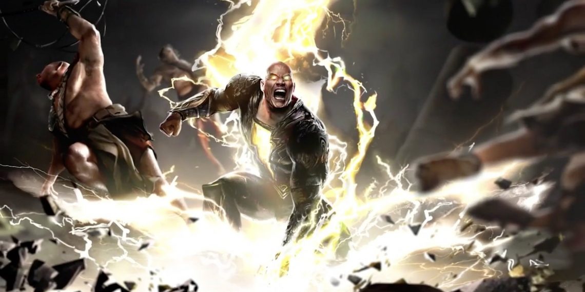 Adão Negro volta de outra dimensão, retornando na velocidade da luz