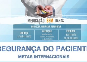 Medicação sem danos é tema de campanha sobre segurança do paciente