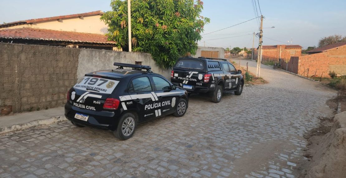 Quatro pessoas são presas durante operação contra roubos em residências no Oeste potiguar