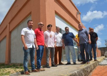 Prefeito visita obras da Delegacia de Plantão em Parnamirim