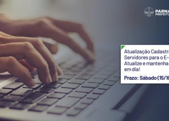 Servidores de Parnamirim tem até hoje (15) para atualizar cadastro para o E-social