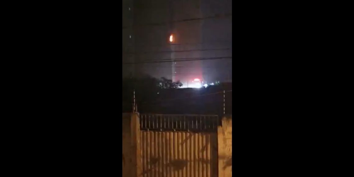 Incêndio atinge apartamento e prédio é evacuado no bairro de Lagoa Nova, em Natal