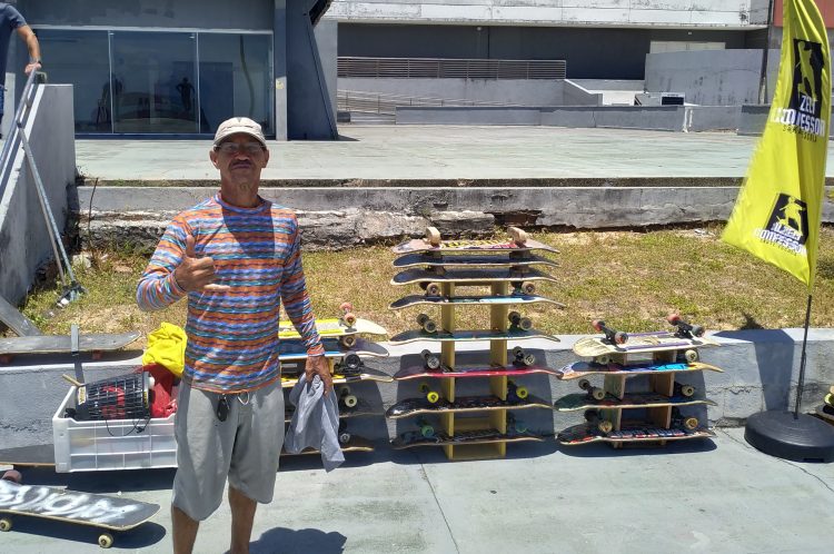 Cenas da GGCON: Skate park e uma lenda do esporte!
