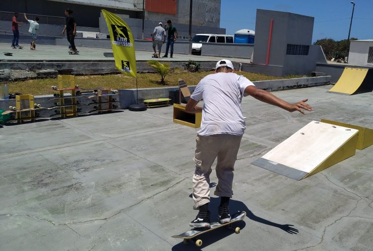 Cenas da GGCON: Skate park e uma lenda do esporte!