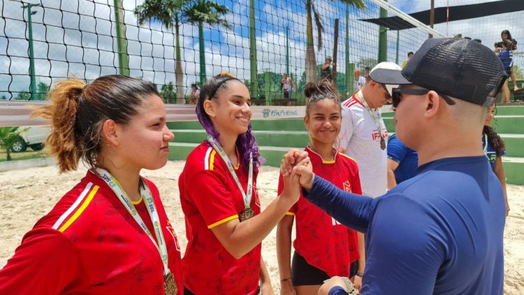 Final de Vôlei de Areia é sucesso no Marrada em Parnamirim