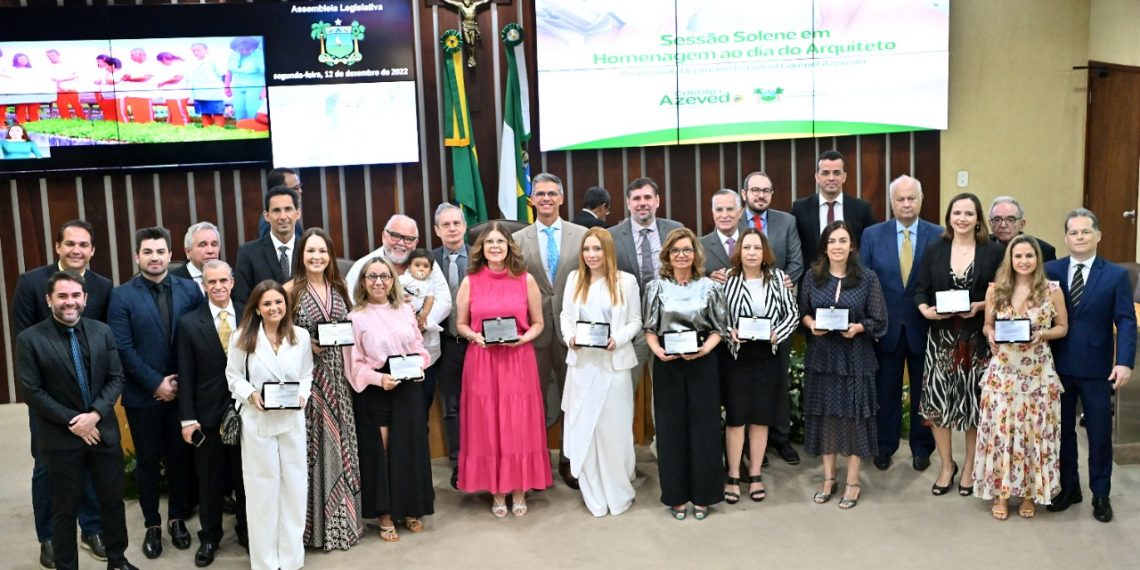 Arquitetos do RN são homenageados na Assembleia Legislativa
