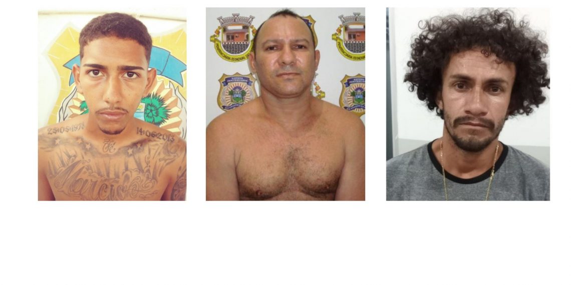 Polícia Civil reforça imagens de três foragidos da Operação “Moenda