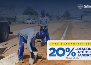 Prefeitura de Parnamirim prorroga condições especiais para pagamento do IPTU