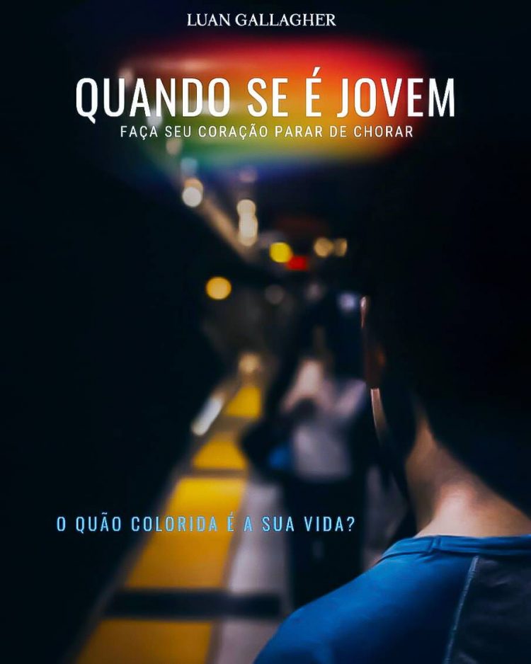 “Quando Se É Jovem”, trilogia do escritor Luan Gallagher vai ser lançada para os cinemas