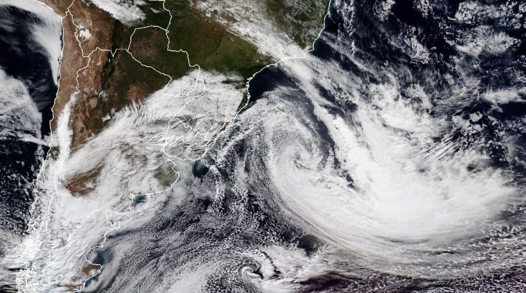 Estudo prevê aumento no número de ciclones bomba no Sul do Brasil