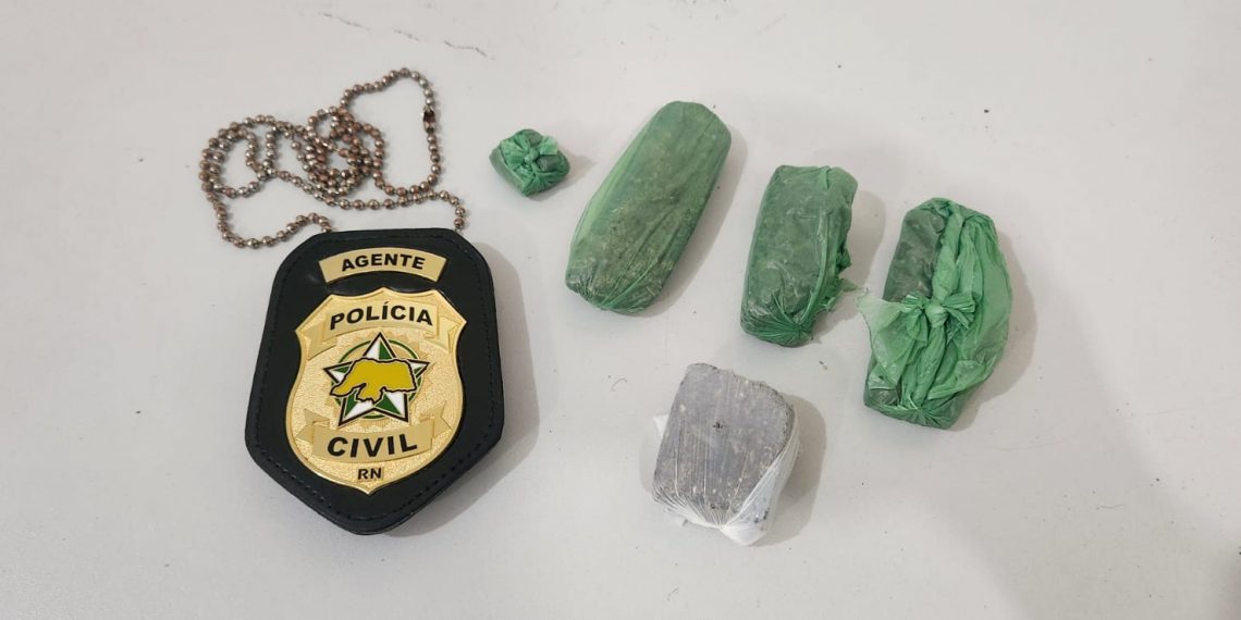 Polícia Civil prende suspeito por tráfico de drogas em Mossoró