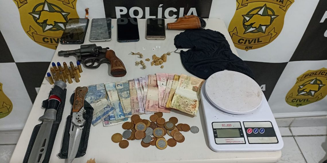 Polícia Civil prende dois suspeitos por tráfico de drogas em Nísia Floresta