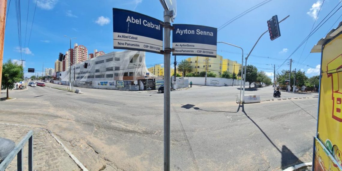 Cruzamento entre a Avenida Ayrton Senna e a Abel Cabral será interditado nesta quarta-feira, 15