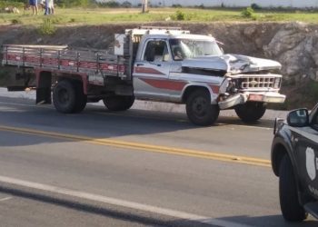 Motociclista morre após colisão com caminhão na BR-427 em Currais Novos