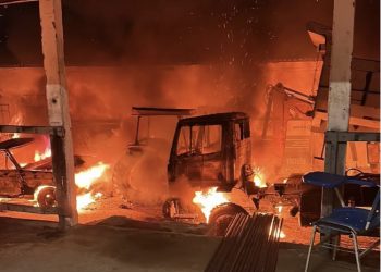 Cidades do RN têm madrugada de ataques a tiros e incêndios em comércios, veículos e órgãos públicos