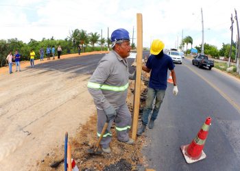 Obra da avenida Felizardo Moura entra em nova fase