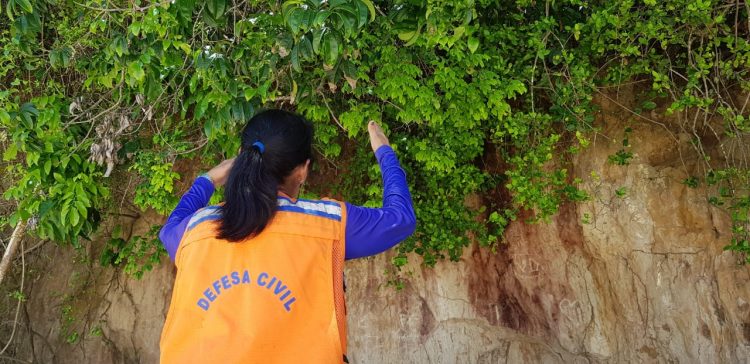 Alerta máximo! Falésias apresentam risco iminente de desabamento no litoral de Parnamirim